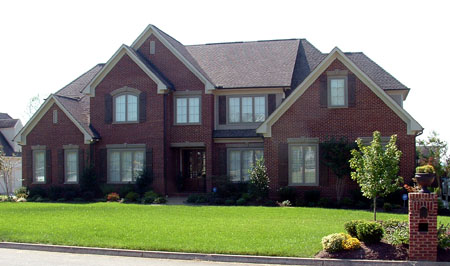 Tan Arches with Colonial Brick