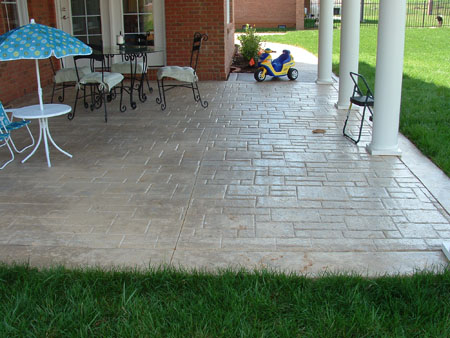 Stamped Patio