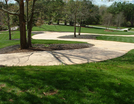 Tan Driveway with St#B0032