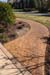 Stamped sidewalk